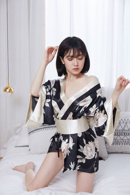 Floral Kimono Set