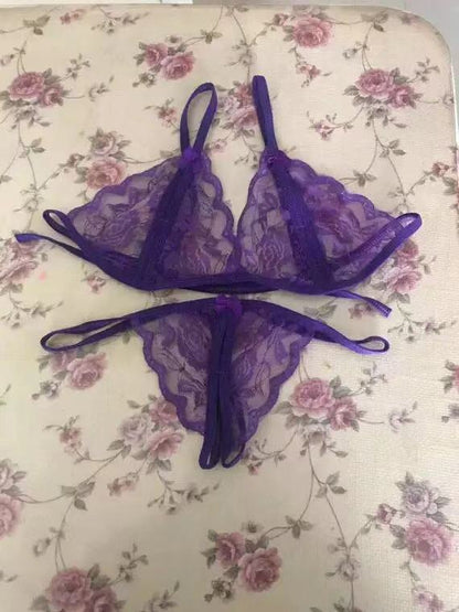 Sheer Bralette Set