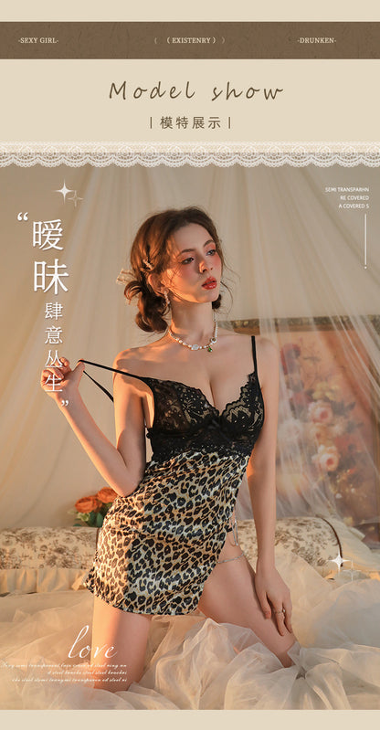 Leopard Print Chemise