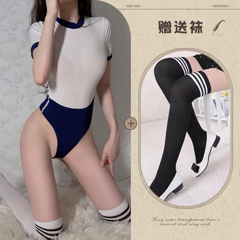School Sports Bodysuit Lingerie