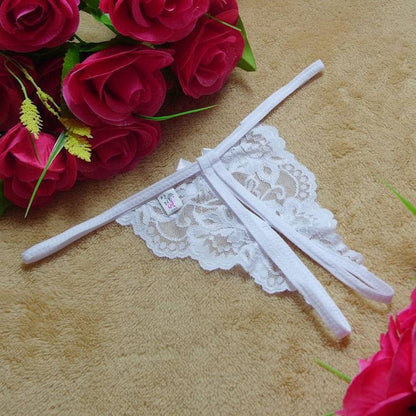 Sheer Lace Panty Set