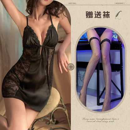 Sheer Lace Nightdress