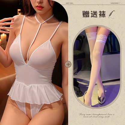 Open Crotch Playsuit