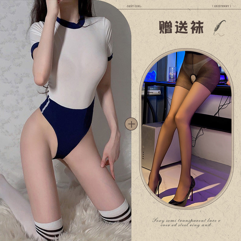 School Sports Bodysuit Lingerie
