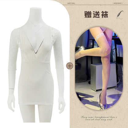 Sheer Mesh Bodysuit