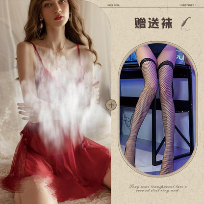 Sheer Lace Nightdress