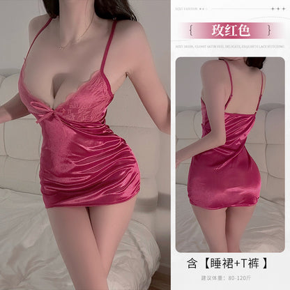 Sexy Underwear Slip Nightdress Lace Pajamas