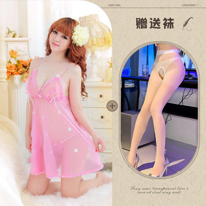 Transparent Slip Dress