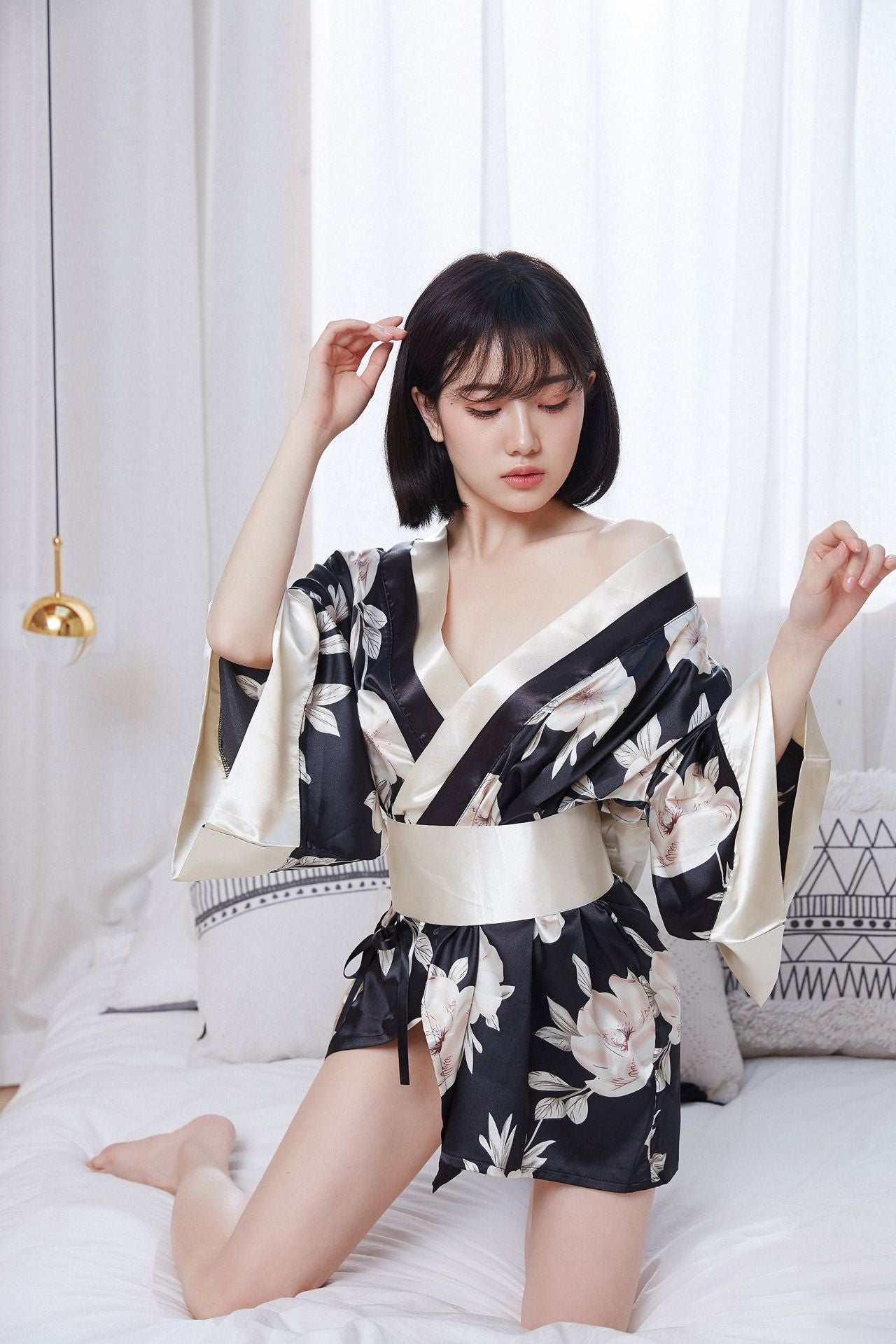 Floral Kimono Set