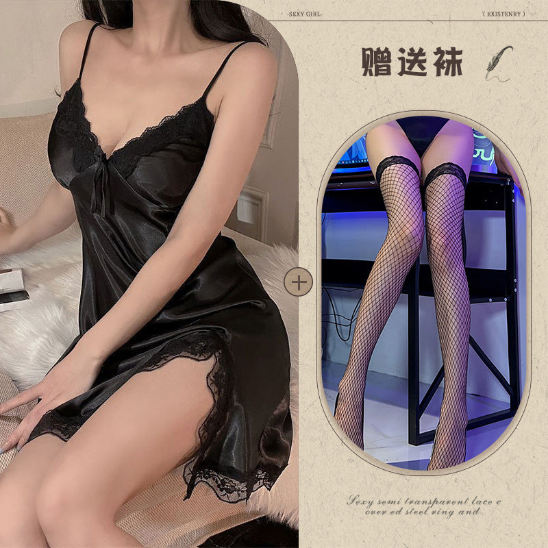 Plus Size Sheer Chemise