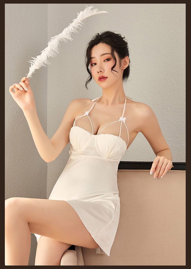 Backless Cut-Out Chemise
