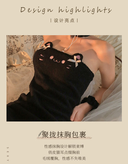 Cat Print Bodycon Dress