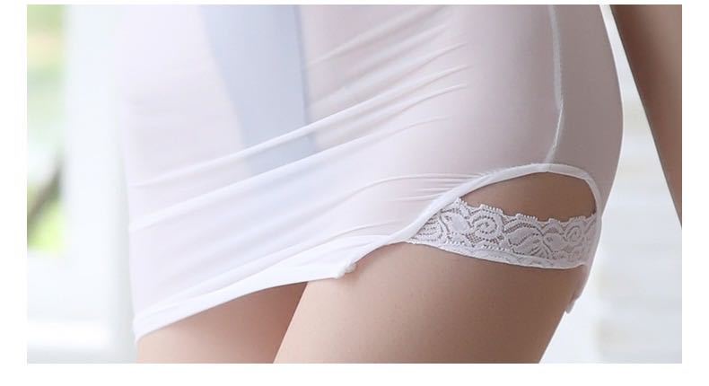 High-Slit Swimwear Bodysuit