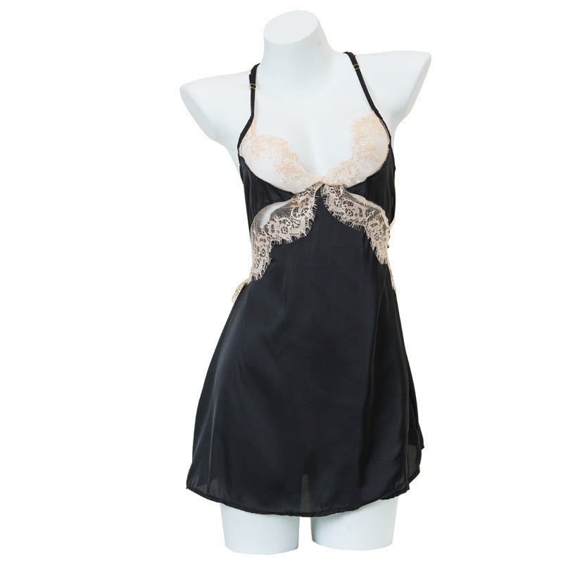 Silk Slit Nightdress