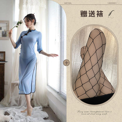 Sheer Qipao Nightie