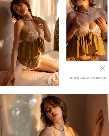 Lace Two-Piece Pajama