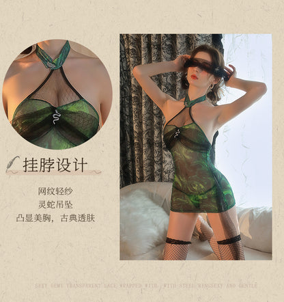 Sheer Robe & Bikini Set