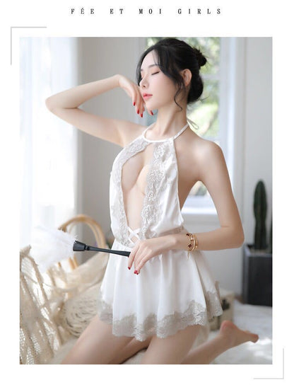French Maid Lingerie Costume Set