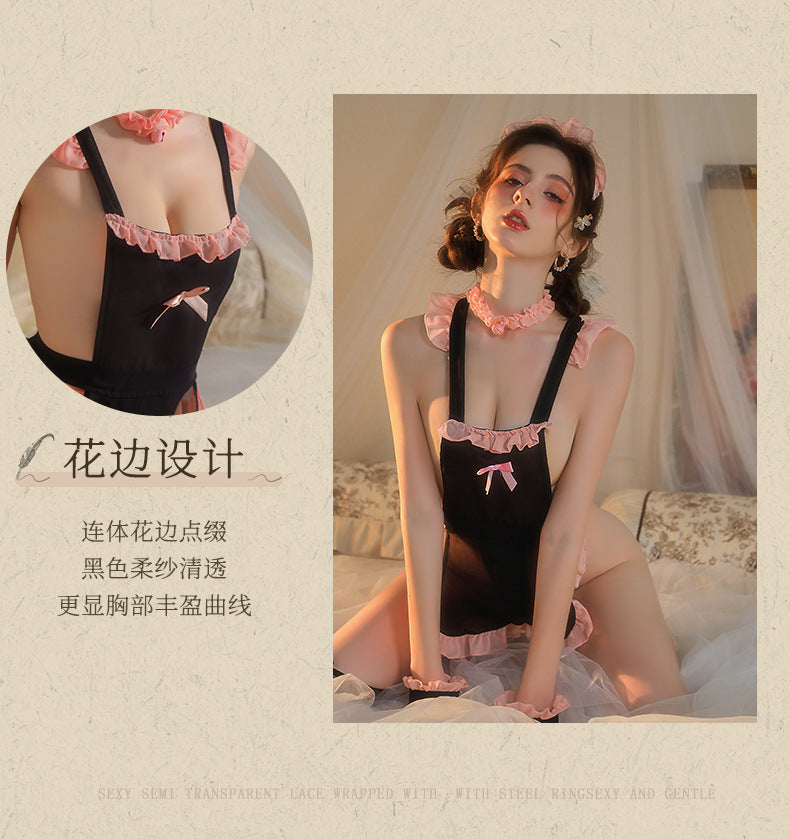 Sheer Apron Role Play Set