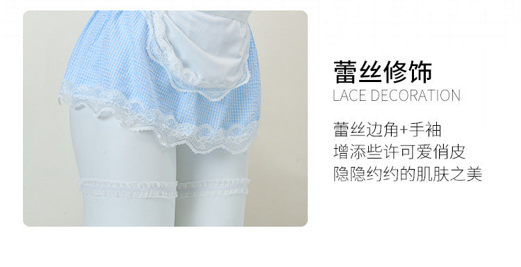 Plaid Apron Set