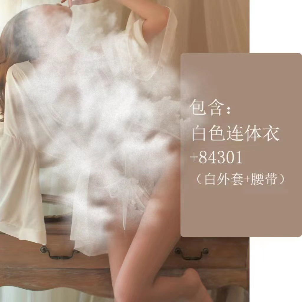 Lace Cut-out Bodysuit