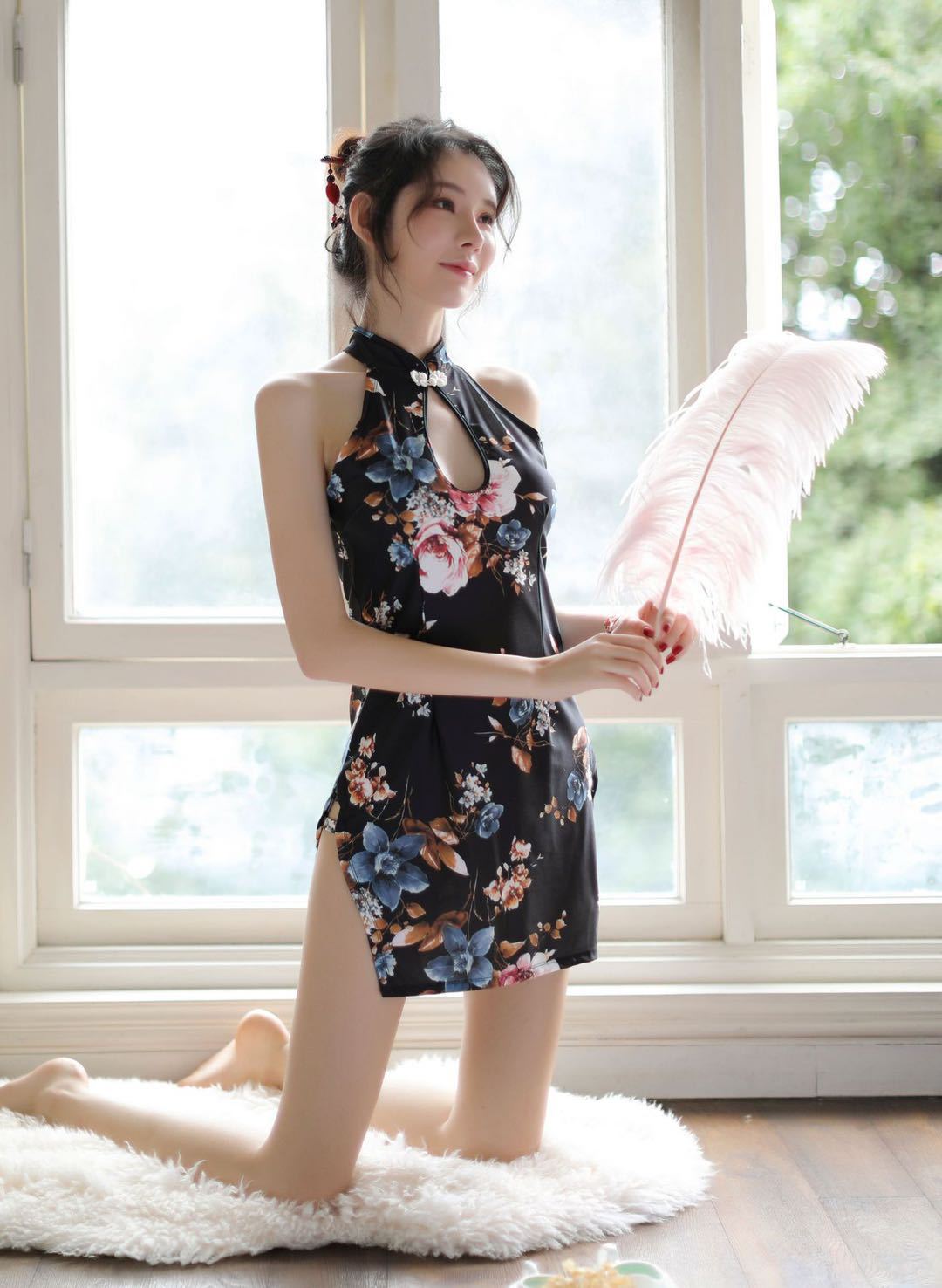 Sheer Club Qipao