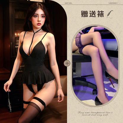 Open Crotch Playsuit