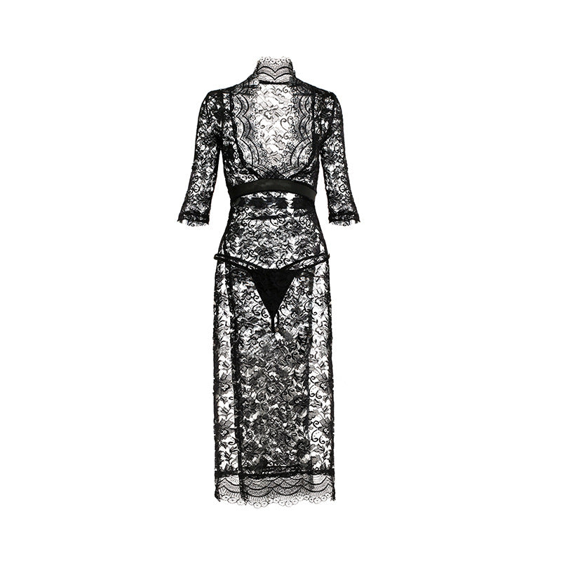 Long Lace Dress Pajamas