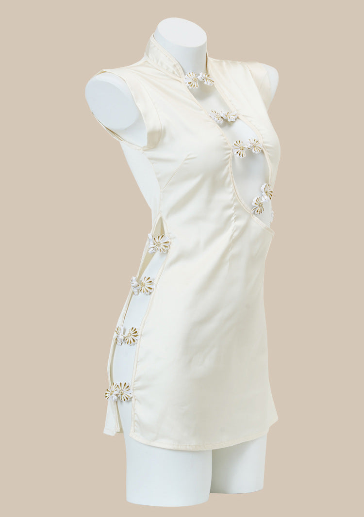 Cut-out Qipao Lingerie