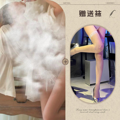 Lace Cut-out Bodysuit