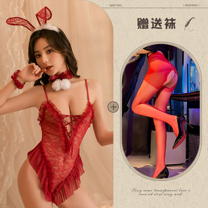 Bunny Sheer Bodysuit 