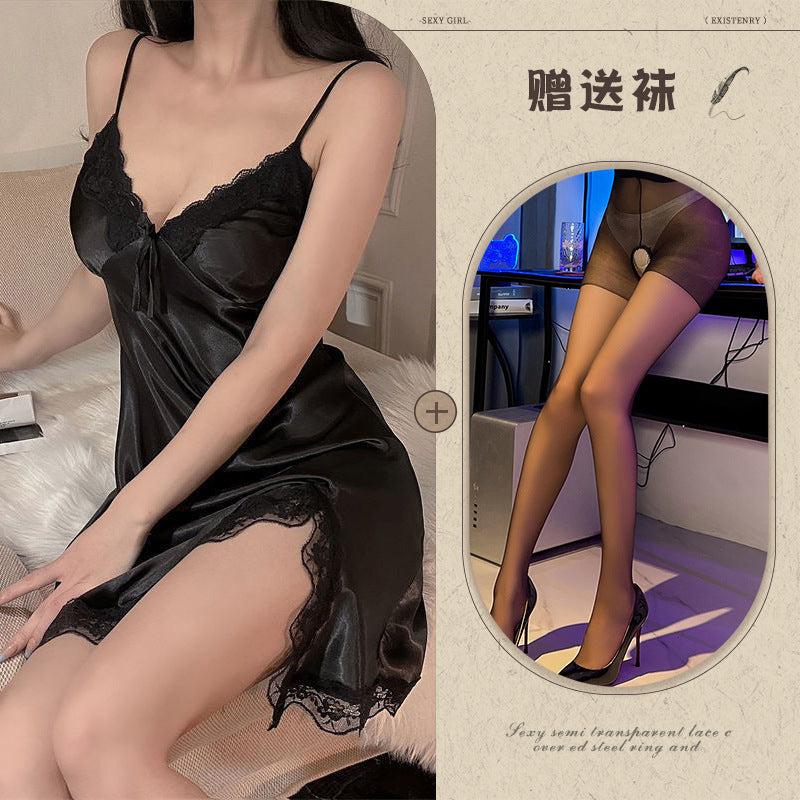 Plus Size Sheer Chemise