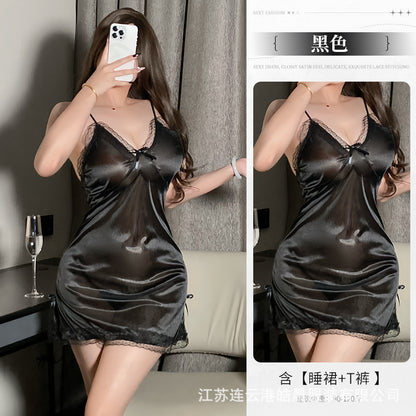 Sexy Underwear Slip Nightdress Lace Pajamas