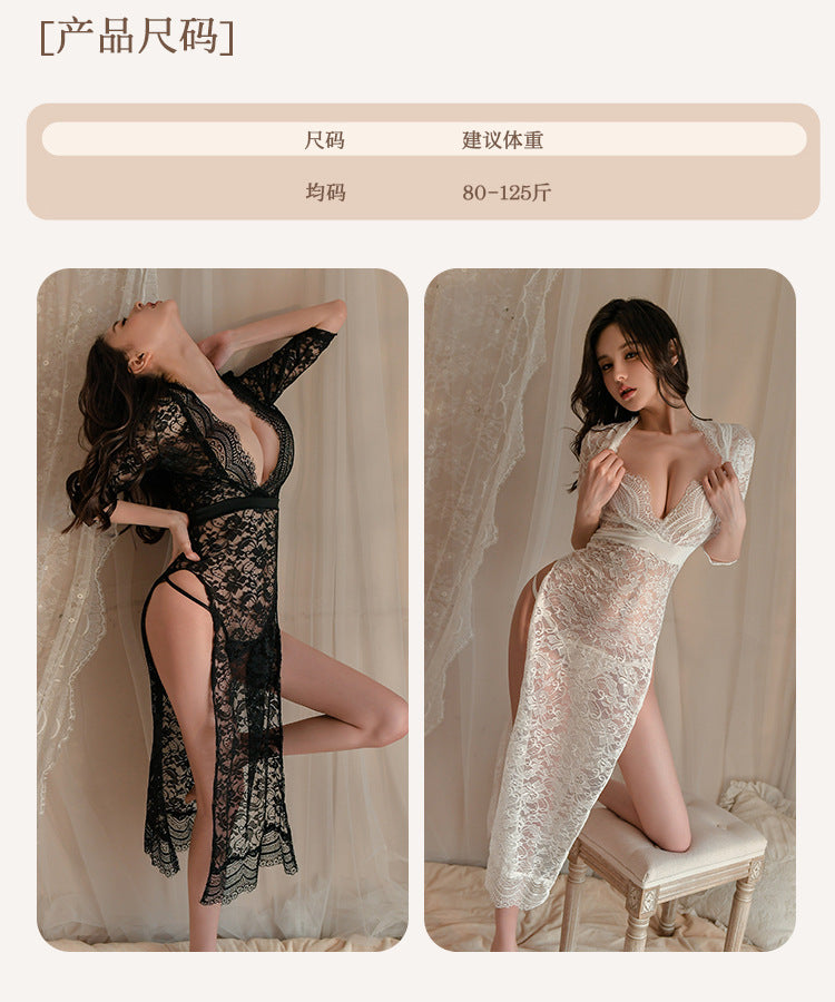 Long Lace Dress Pajamas