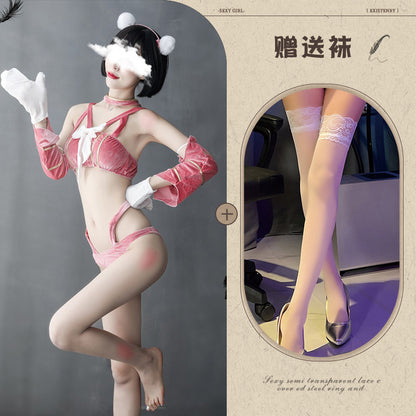 Catwoman Corset with Cut-Out Design