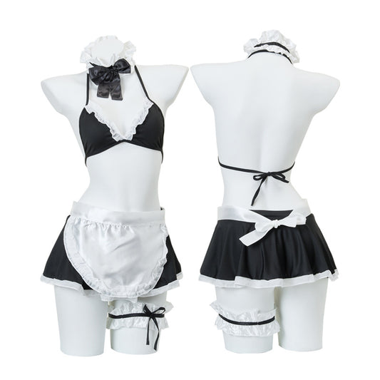 Maid Open Crotch Set