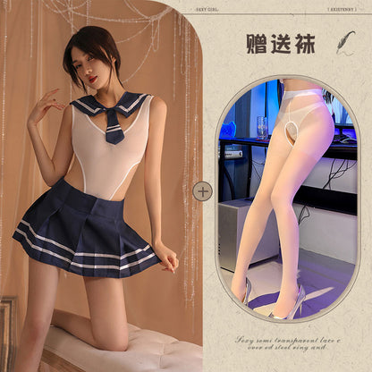 Sheer Lace Bikini Set