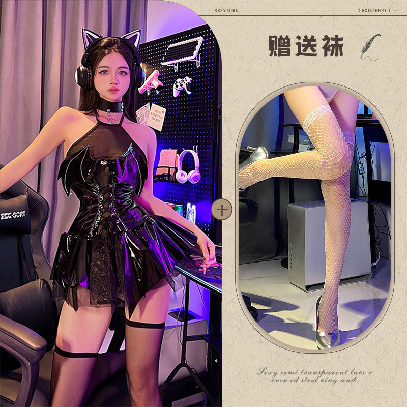 Latex Demon Costume