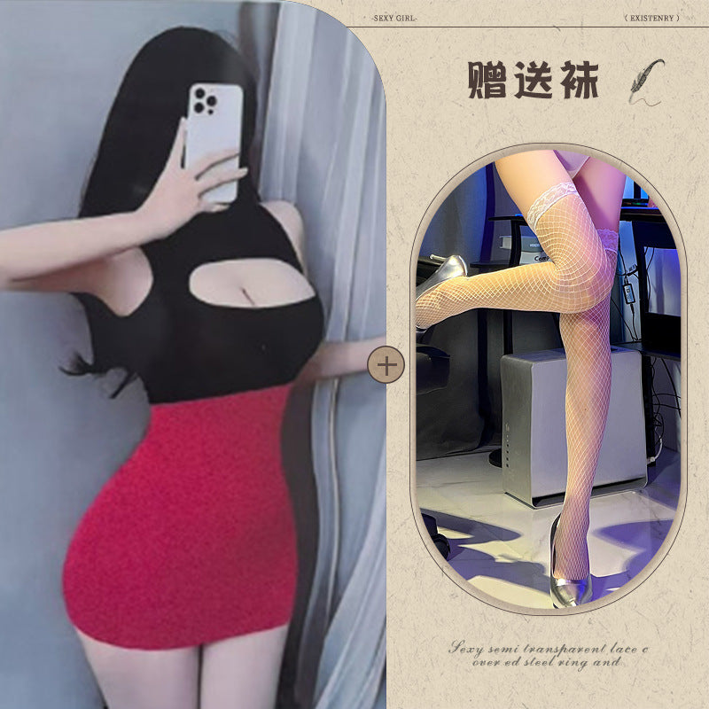 Secretary Bodysuit Lingerie Set