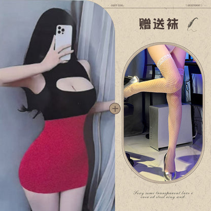 Secretary Bodysuit Lingerie Set