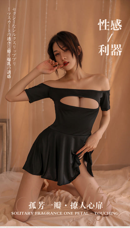 Sheer Cut-out Nightie