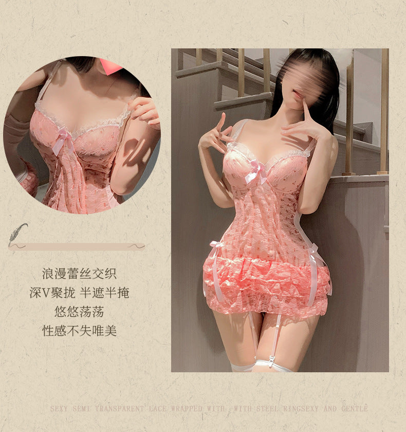 Plus Size Fishnet Teddy
