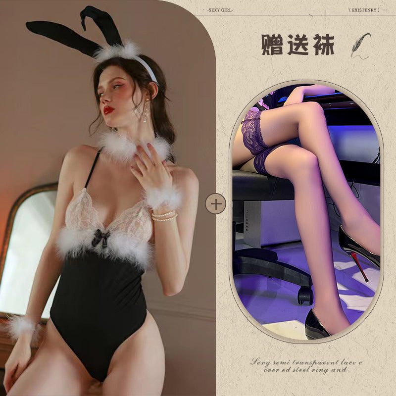Bunny Open Crotch Set 