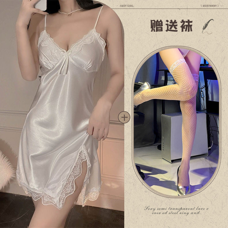 Plus Size Sheer Chemise