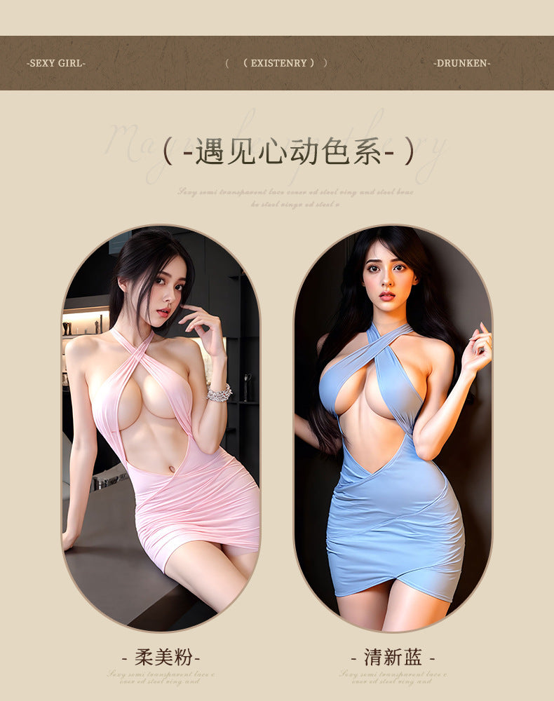 Sheer Secretary Dress