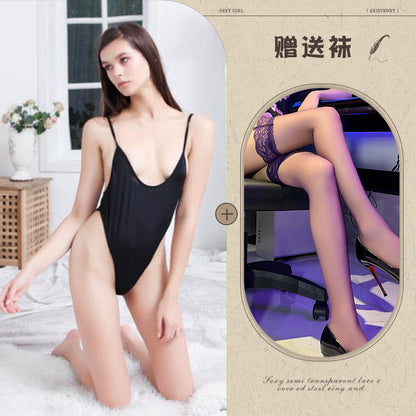 Sheer Swimsuit Teddy