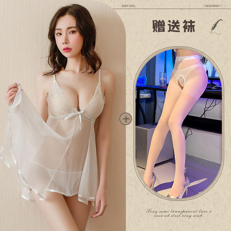 Sheer Lace Nightdress