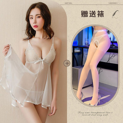 Sheer Lace Nightdress