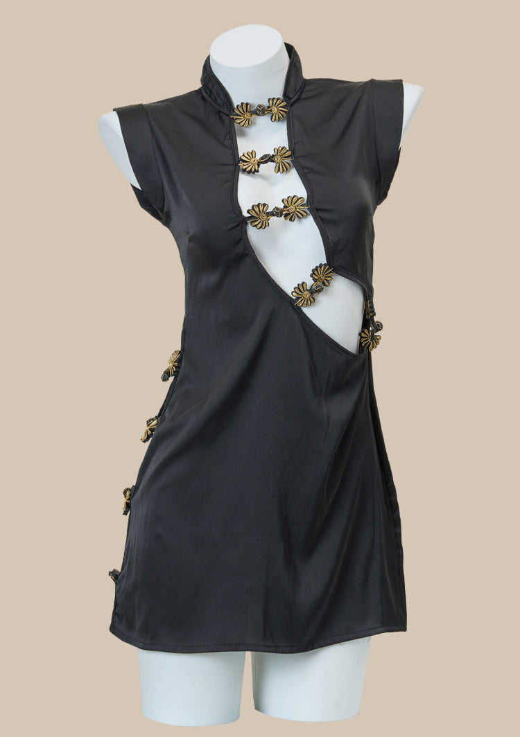 Cut-out Qipao Lingerie