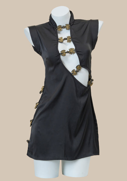 Cut-out Qipao Lingerie